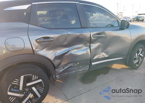 2025 Nissan Kicks Sv Fwd from USA, damaged, VIN 3N8AP6CA7SL318554